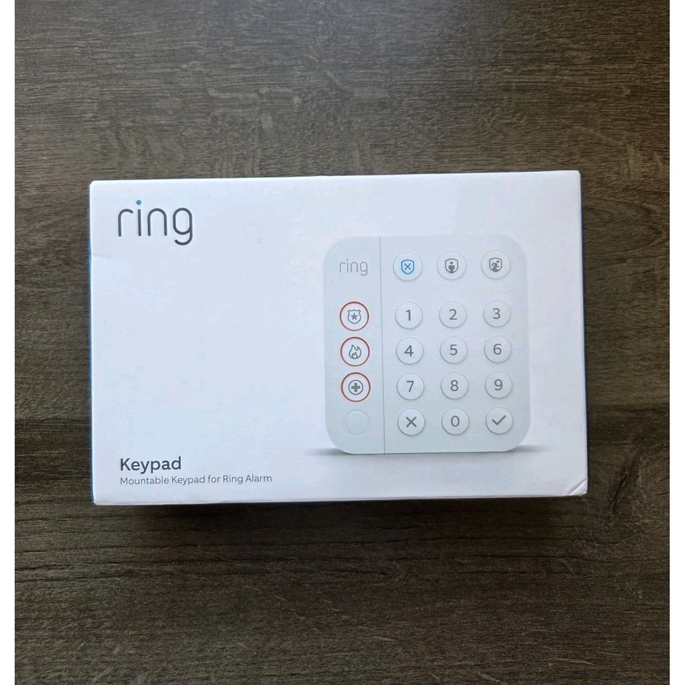 New Ring Alarm Keypad 2nd‎ Gen Mountable Wireless